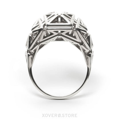 Daedal Ring Sterling Silver